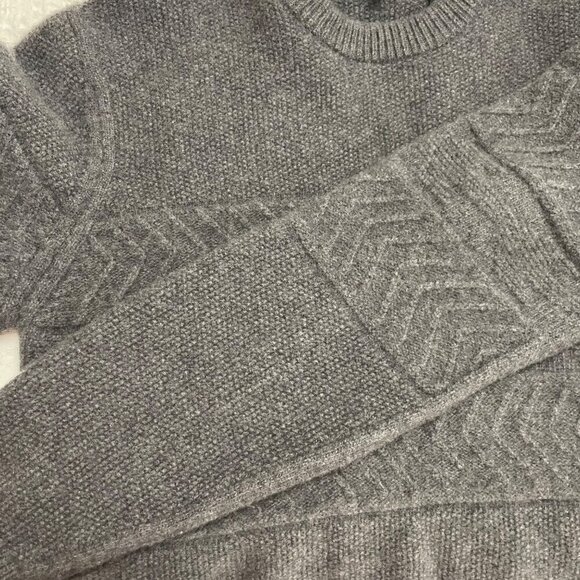 Theory Jimmy Wool Cashmere Sweater In Pestle Grey Size M - Picture 7 of 7